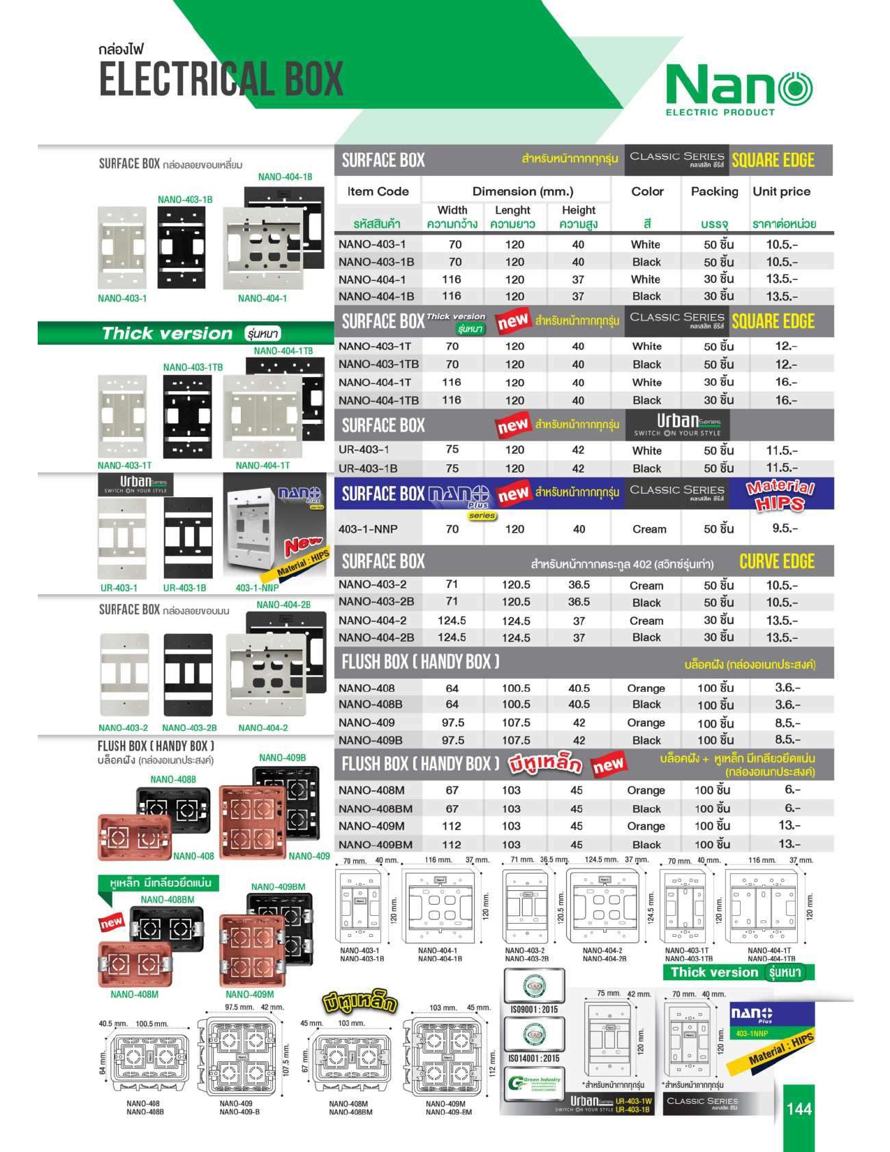 สเปกบ็อกลอย 2*4 nano