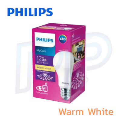 'หลอด LED 12W E27 3000K Warm White "Philips"